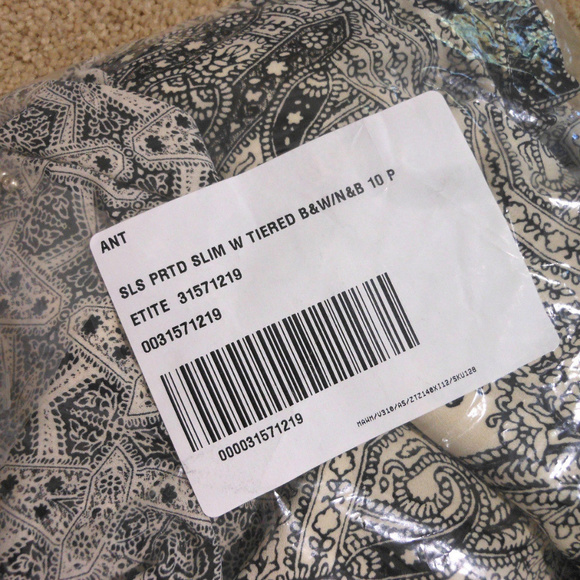 ANTHROPOLOGIE Talitha Racerback Maxi Dress 6P NIP - Picture 8 of 8